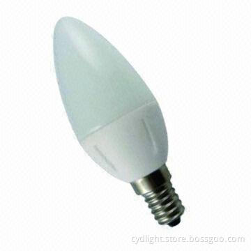 LED C37 E14, 140lm , 2W, Warm White 15W Replacement 2,700K Ra80